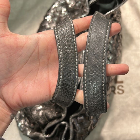 *FLASH SALE* MICHAEL Michael Kors • Limited Edition Silver/Gunmetal Woven Bag - Picture 8 of 9